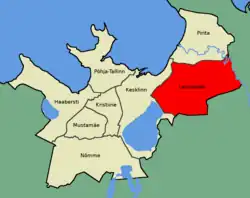 Lasnamäe na mapě