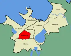 Mustamäe na mapě