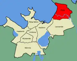 Pirita na mapě