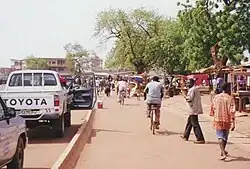 Bolga Road v centru města