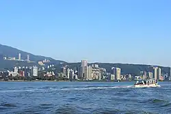 Tamsui z protějšího břehu stejnojmenné řeky