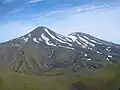 Sopka Tanaga na stejnojmenném ostrově (rok 2003)