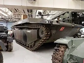 LVT-4 v tankovém muzeu v anglickém Bovingtonu