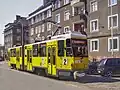 Tramvaj Tatra KT4DtM v ulici Asnyka, 2010
