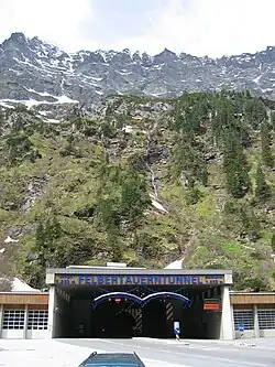 Severní portál tunelu
