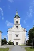 Farní kostel v Tautendorfu