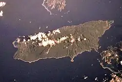 Taveuni na snímku NASA