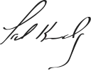 Edward Moore Kennedy, podpis