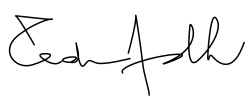 Tedros Adhanom Ghebreyesus, podpis