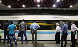 Metro v Teheránu v roce 2018