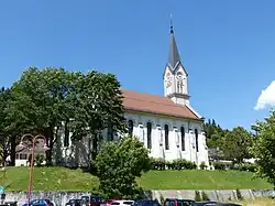 Kostel v Le Sentier