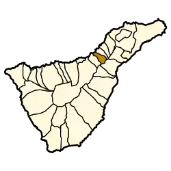La Victoria de Acentejo na mapě