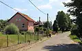 Domky u silnice k Teplýšovicím