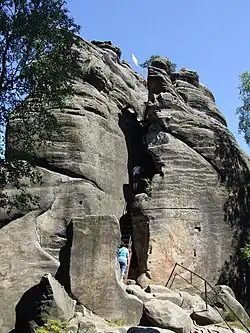 Schodiště na hrad