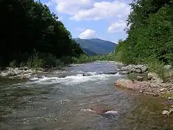 Terebla nad obcí Drahovo