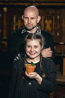 v roli Terezky, Terezka, Divadlo na Vinohradech, foto Petr Chodura (2024)