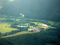 Termální koupaliště v závěru Jánské doliny