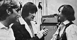Zleva: Terry Melcher, Gene Clark a David Crosby