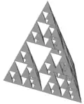 Konstrukce Sierpinského čtyřstěnu,...