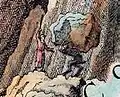 Detail Scheuchzerovy mapy z roku 1712