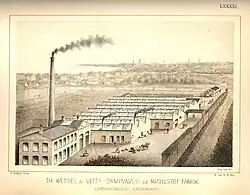 Th. Wessel & Vetts Dampvæveri og Møbelstof-Fabrik