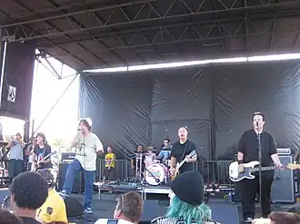 The Adolescents na Warpef Tour v roce 2010