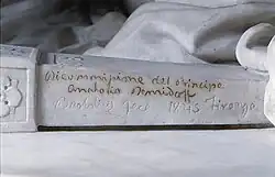 Lorenzo Bartolini – podpis