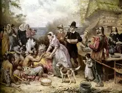 První díkůvzdání, Jean Leon Gerome Ferris (1863–1930)