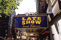 Ed Sullivan Theater v New Yorku