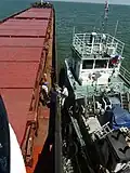 Lodivod na žebříku