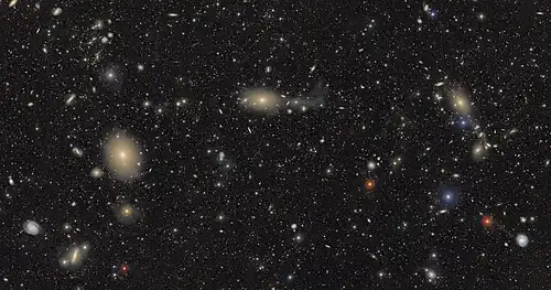 Snímek hvězdného pole v souhvězdí Panny byl vytvořen z více než 1100 snímků pořízených observatoří. Snímek obsahuje přibližně 10 milionů galaxií a v plném rozlišení má velikost 14,1 GB.