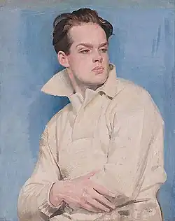Maurice Lambert, malíř jeho otec George Lambert