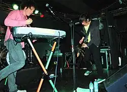The Wombats během vystoupení na Jailbreak v roce 2007