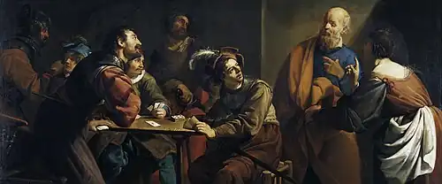Theodoor Rombouts, Zapření svatého Petra, 1789
