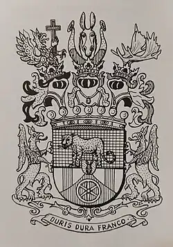 Erb generála Theodora Hordta