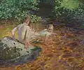 Franz Thiele - Koupající se děti (1903)