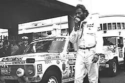 Na Rallye dakar 4. 1. 1986 v Alžíru
