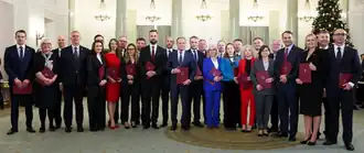 vláda Donalda Tuska 13. prosince 2023