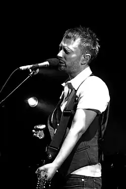 Thom Yorke na koncertě