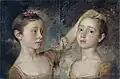 Portrét umělcových dcer Mary a Margaret (asi 1758)
