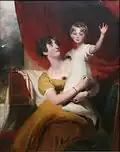 Lady Ordeová s dcerou, 1810