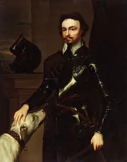 Portrét Thomase Wentwortha (1633, Anthonis van Dyck, Národní portrétní galerie v Londýně)