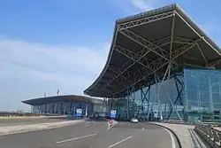 Budova terminálu v roce 2015