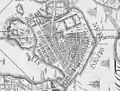 Mapa ostrova 1733