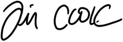 Tim Cook – podpis