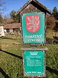 Informační tabule - Tis u Bláhů