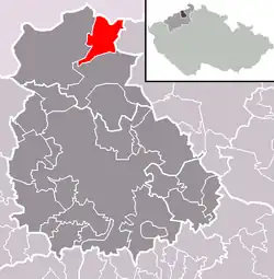Tisá na mapě