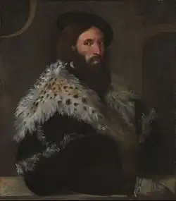 Girolamo Fracastoro, portrét od Tiziana Vecelliho