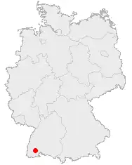 Titisee-Neustadt na mapě