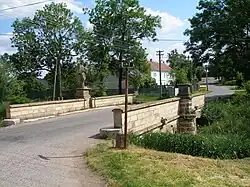 Most se sochou sv. Jana Nepomuckého